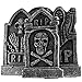 Prextex Pack of 4 Halloween Décor 17” Foam RIP Graveyard Tombstone Halloween Decorations RIP