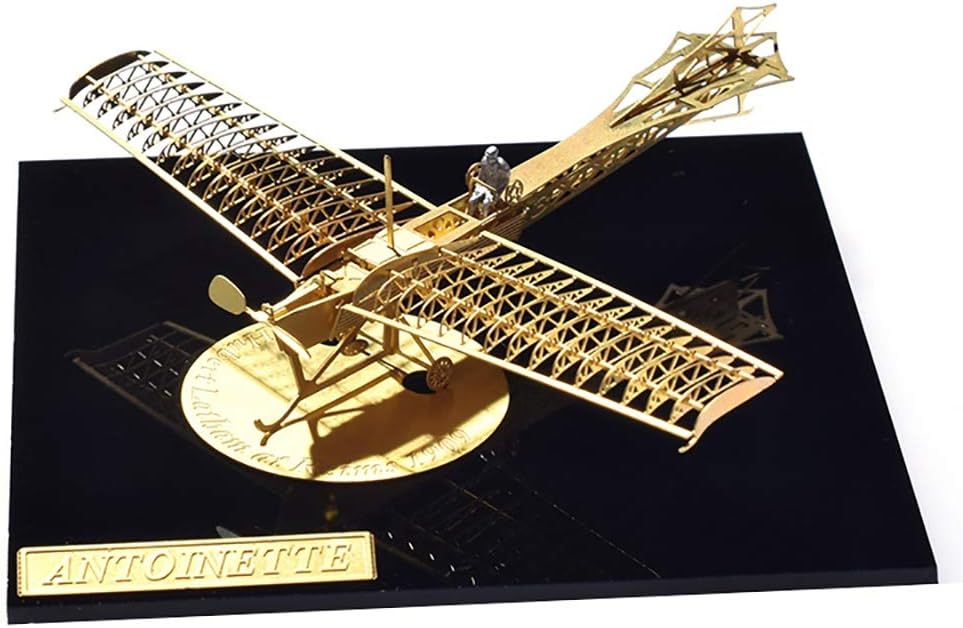 ZZYJ Brass Model Aircraft Kits Diy 1909 Model 3D Airplane