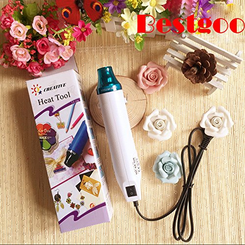 image for Bestgle 300W Mini Heat Gun for Embossing, Multi-purpose Hot Air Gun He
