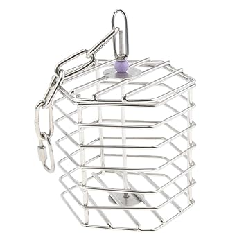 Homyl Pet Parrot Intelligence Cage De Fruit Aliment Jouet