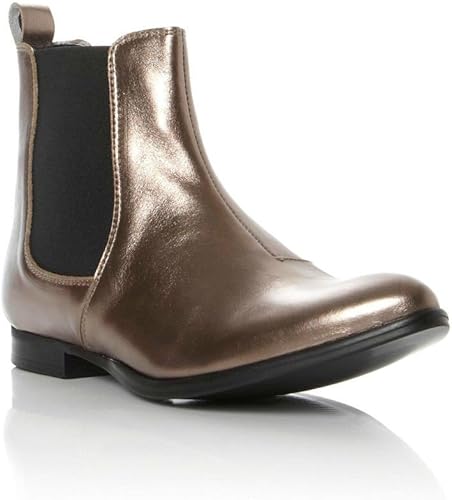 pewter chelsea boots