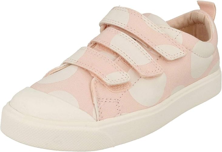 clarks childrens white shoes