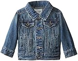 The Children's Place Baby Boys' Denim Jacket, Stream, 18-24 Months