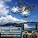 F180W FPV RC Drone with HD Camera Live Video 2.4GHz 6-Axis Gyro Quadcopter One Key Return Function Headless Mode and 2 Remote Control Mode