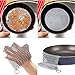 Iapetus Cast Iron Cleaner - XL 8×6 inch Stainless Steel (316 Grade) Chainmail Scrubber-for Waffle Iron Pans ,Seasoned Pan,Grill - Best Pot Brush (8×6 inch)