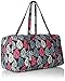 Vera Bradley Women's Cotton Large Travel Duffel Bag, Northern Lights, One Size