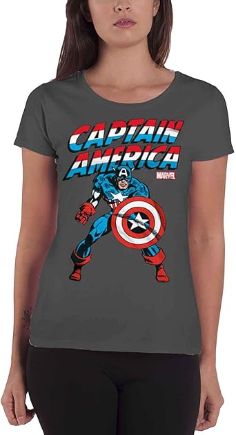 captain america slim fit t shirt