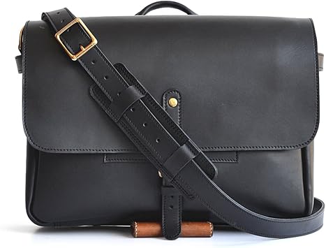 leather postal messenger bag