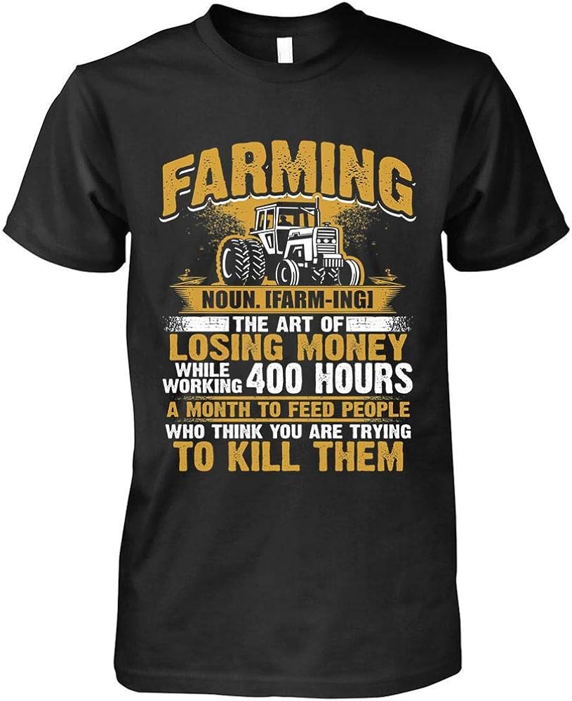 Farmer Tshirt I'm A Farmer Funny Tshirt for Men Women Clothing