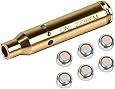 MidTen Bore Sight Cal Red Dot Boresighter 223 5.56mm Rem Gauge with Two Sets of Batteries