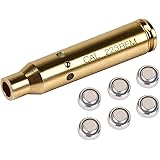 MidTen Bore Sight Cal Red Dot Boresighter 223 5.56mm Rem Gauge with Two Sets of Batteries