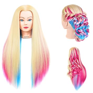 mannequin head for hair cutting