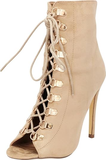 jingle peep toe bootie