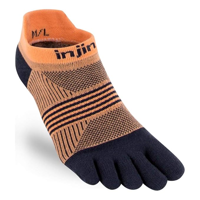 Injinji Womens Run Lightweight No-Show Socks Underwater