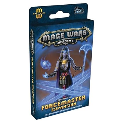 Mage Wars Academy Forcemaster Expansion Strategy Board Game Arcane Wonders CZE02103