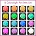 3D 5.9 inches Printing Moon Lamp Globe 16 Colors with Wood Stand Base Dimmable Touch Control and Remote Control USB Rechargeable Lunar Night Light Glowing Realistic Light Creations
