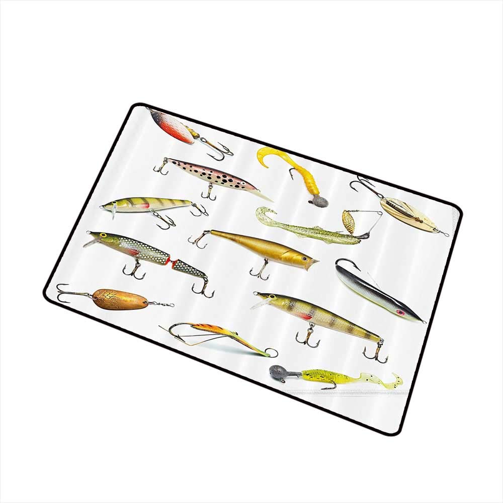 Amazon Com Fashion Door Mat Fishing Decor Fathers Day Idea
