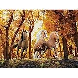 Heavenly Horses 300 Piece Puzzle - Forest Gallop