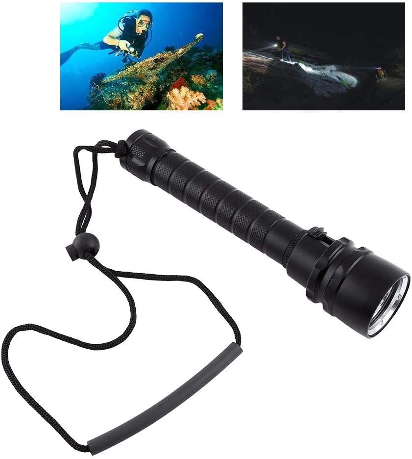 8000LM Underwater 100m 3 x T6 LED Diving Flashlight Dive Torch with