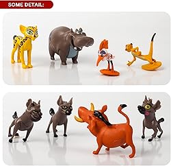 Hannahcos 12 Pcs Set The Lion King - Action Figures