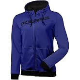 Polaris Men's Tech Full-Zip Hoodie Sweatshirt, Fleece/Spandex Blend