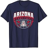 Arizona Wildcats Basketball Dribble Logo Officially Licensed T-Shirt
