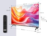 TCL 43S5400AK 43 Inch Android Smart TV HDR FHD Bezeless Design Dolby Audio view 3