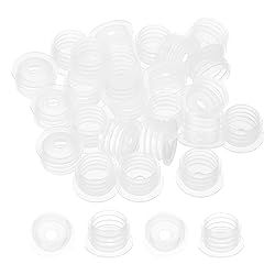 PATIKIL Bottle Adapter 0.59"/14mm, 25 Pcs Press in