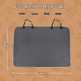 Nobleza Waterproof Nonslip Dog Car Seat Cover Grey 140x110 cm view 5