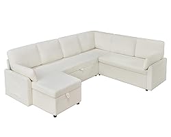 PaPaJet Sofa Bed, 112 Inch Sleeper Sofa, Oversized
