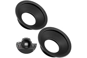 Sedremm Eyecup Camera DK-19 Eyecup Replacement Eyepiece for Nikon D700 D800 D4 D3S D3X D2X D2H F5 F6 Cameras Viewfinder, 2 Pa
