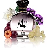 French Factor Mia Musc Bloom Eau de Parfum for Women, Perfume with Plum, Rose, Heliotrope, Musk & Leather notes 100ml (3.4 Fl Oz) (Floral Musk)