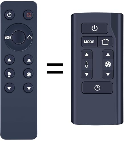 thumbnail image 2 of Replacement Remote Control For Black+Decker BPACT14HWT & BPACT14WT Portable AC Units 2 of 5