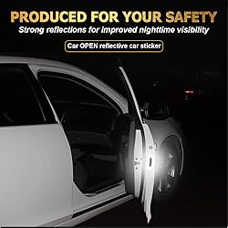 4PCS Car Door Open Warning Reflective