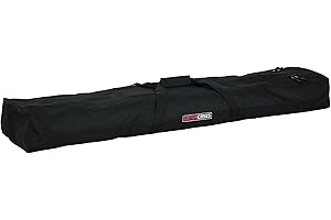 Gator Cases Dual Compartment Stand Carry Bag with 50" Interior; Holds Speaker, Microphone or Lighting Stands (GPA-SPKSTDBG-50DLX)