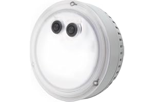 Intex PureSpa Battery Powered Submersible Multi-Colored LED Light PureSpa Models with White, Green, Teal, Blue, and Purple Lights