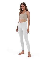 ODODOS Cross Waist Yoga Leggings with Inner Pocket