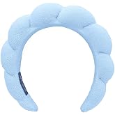 TYSSELY Spa Headbands for Washing Face Makeup Skin Care Headband Women Bubble Facial Beauty Headbands Puffy Shower Towel Band Hair Headband