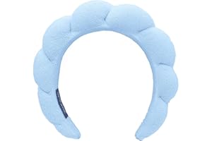 TYSSELY Spa Headbands for Washing Face Makeup Skin Care Headband Women Bubble Facial Beauty Headbands Puffy Shower Towel Band Hair Headband