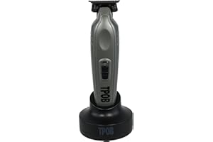 TPOB XO 7200 RPM Digital Brushless Motor Metal Barber Hair Clippers and Trimmer for Men (XO Trimmer Grey)