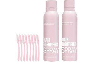 RnemiTe-amo Hair Identifier Spray for Face Dermaplaning, Moisturizing and Skin Care Dermaplaner Spray, Dermaplaning Spray to Show Facial Hair-Facial Hair Identifier Spray for Dermaplaning (2 Sets)