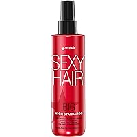 SexyHair Big High Standards Volumizing Blow Out Spray, 6.7 Oz | Up to 40% More Volume | Shine, Smoothness and Manageability |