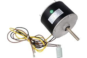 SIENSON Upgraded 5KCP39EGS070S Condenser Fan Motor, 1/4 HP 1100 RPM 208/230V,5KCP39EGY823S Genteq #GE3905 Dayton 6DLL0, Bryant Payne HC39GE236,237 HC39GE234A, OEM Replacement with Capacitor