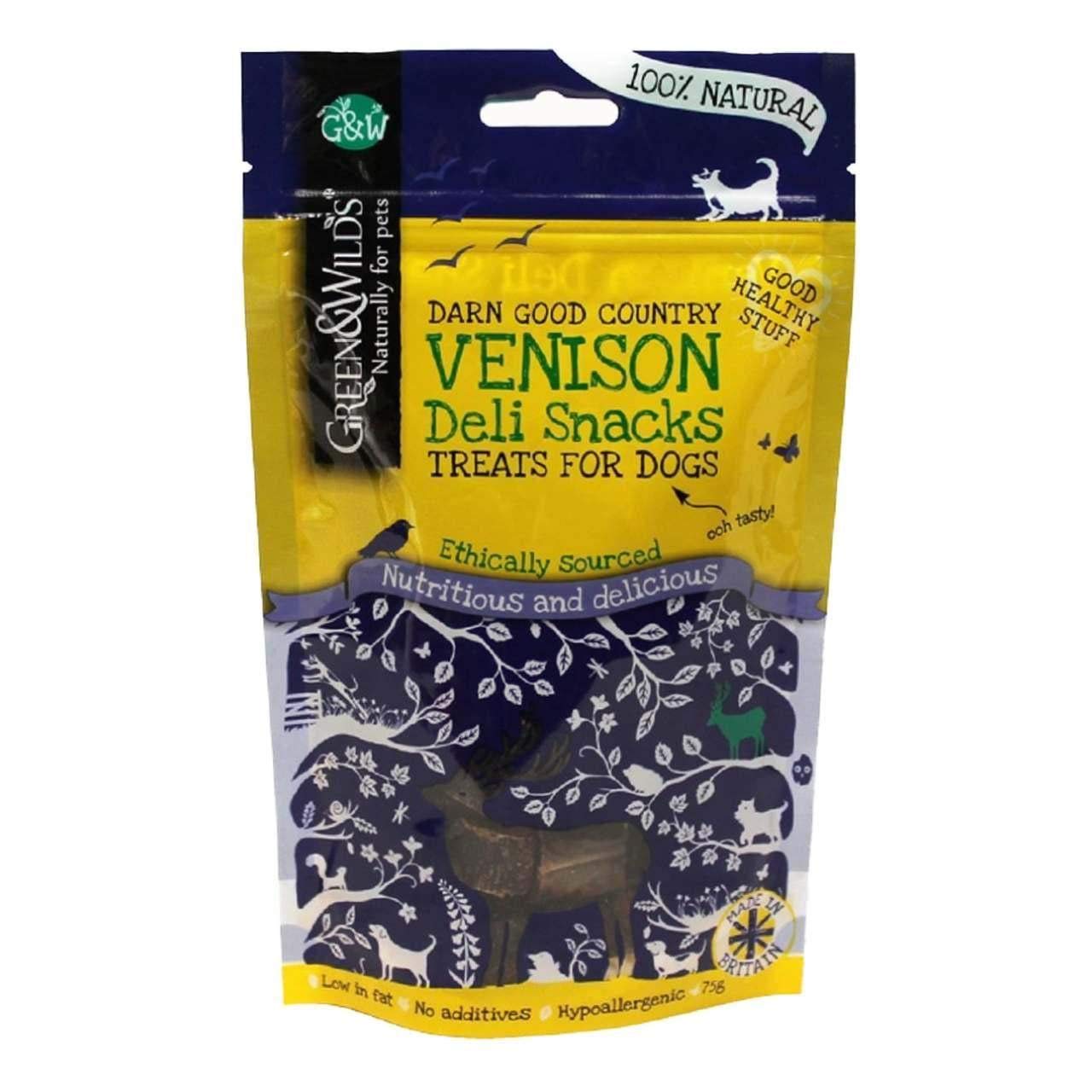 Green & Wilds Venison Deli Snacks 75g