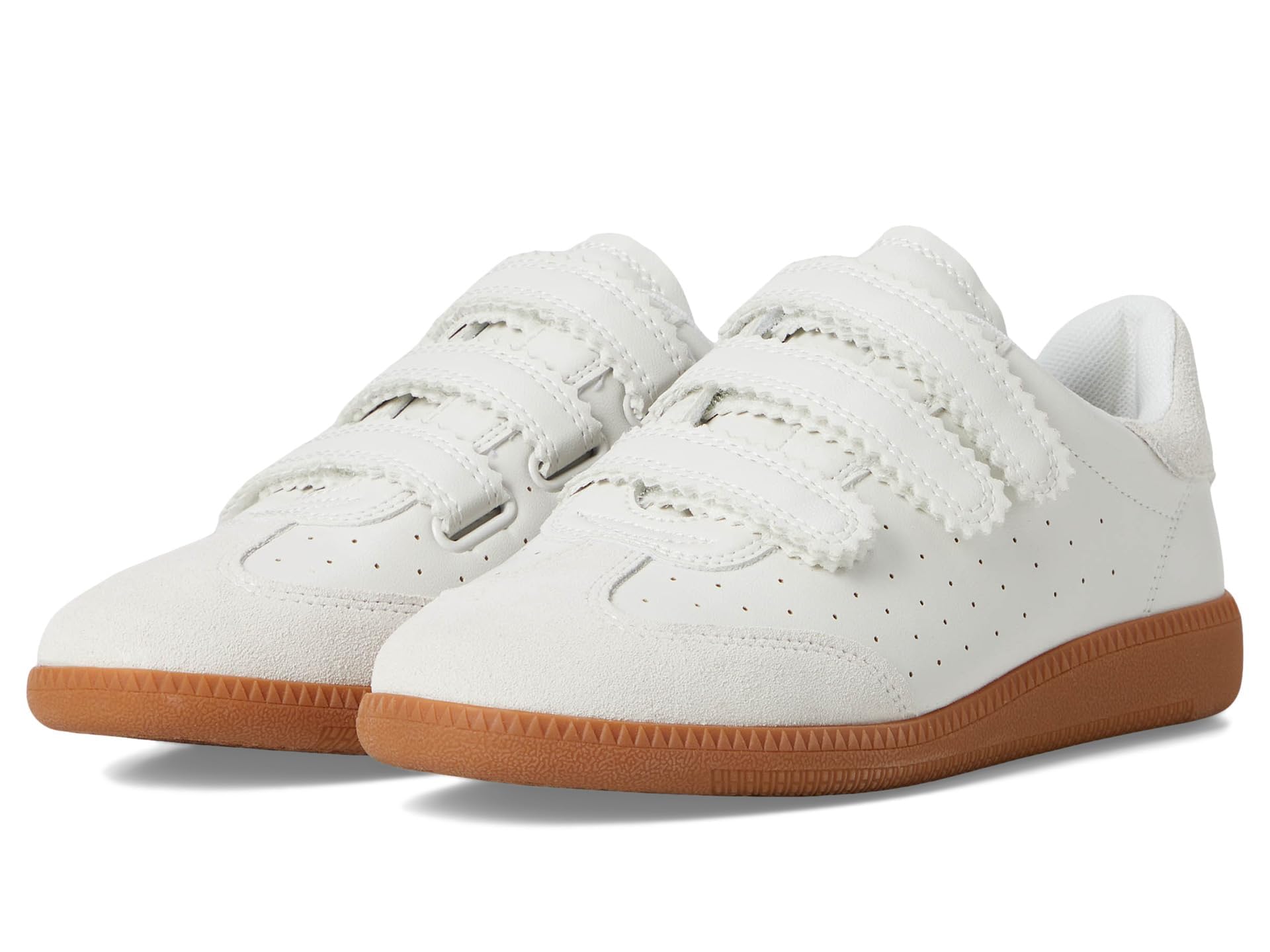 Steve Madden Women's Momentum Sneaker, White, 6.5