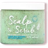 Umberto Giannini Scalp Scrub, Vegan &amp; Cruelty Free Exfoliating Anti-Dandruff Scalp Rescue Scrub, 250g