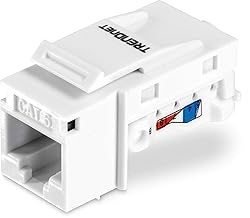 TRENDnet Cat6 Keystone Jack, 25-Pack