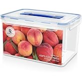 Tribello Extra Large Food Storage Container with Lid Airtight Lid with Handle (Extra Large - 400 OZ)