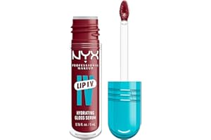 NYX Professional Makeup Lip IV Hydrating Gloss Stain, Lip Gloss, Infused with VITAMINS & COCONUT WATER, Up to 12HR Hydration,