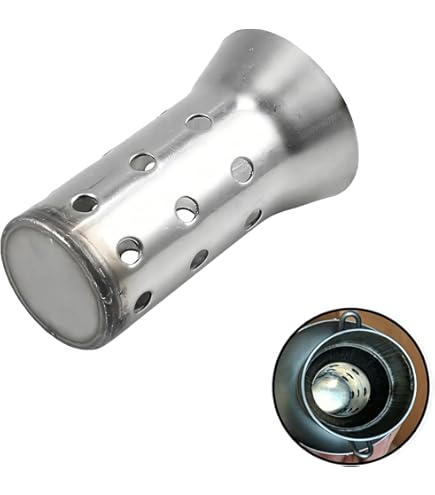 Larcele Motorcycle Exhaust Silencer 40mm, Universal Motorcycle Exhaust Muffler Inserts XSQ-01, Exhaust - Canada